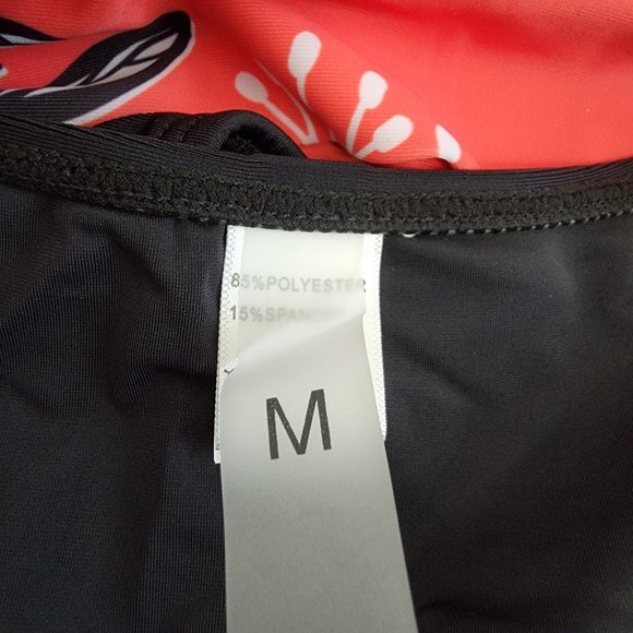 Yonique Two Piece Blouson Tankini Swimsuits for Women NWT size M - Picture 12 of 14